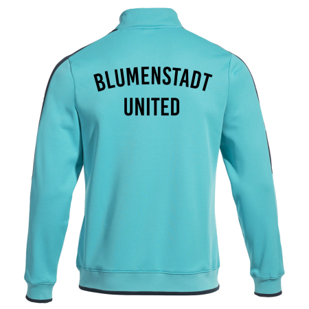 Sweatshirt | Turquoise Fluor/Dark Navy | Blumenstadt United