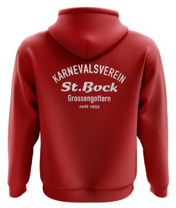 Hoodie Kinder/Herren/Damen | rot | St. Bock Großengottern e.V.