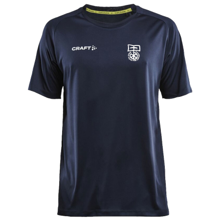 Trainingsshirt | Herren |  navyblau / weißes Logo...