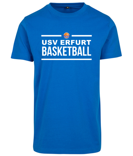 T-Shirt für Kinder/Herren | Claim | blau | USV Erfurt Basketball