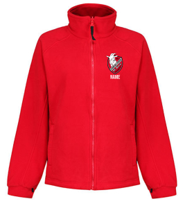 Fleecejacke für Damen | Regatta rot | St. Bock Grossengottern e.V.