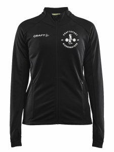 Polyesterjacke | Damen | Evolve Full Zip | schwarz | Kraftsport Niederbayern e.V.