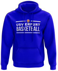 Hoodie | Herren | royal | USV Erfurt Basketball