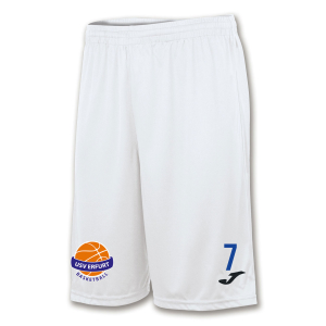 Kurze Basketballhose | Kinder/Herren | weiß | USV Erfurt Basketball