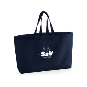 Oversized Canvas Bag | navy | SAV Erfurt