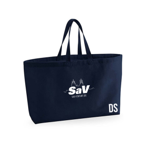 Oversized Canvas Bag | navy | SAV Erfurt