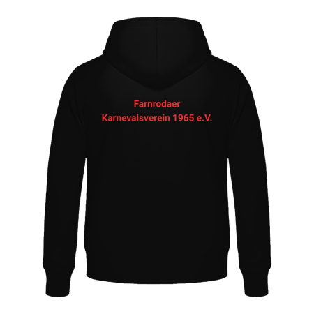 Hoodie | Herren | schwarz - Farnrodaer Karnevalsverein 1965 e.V.