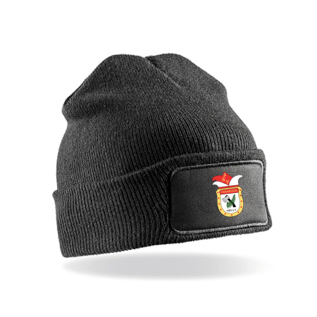 Beanie | Logo | schwarz | Farnrodaer Karnevalsverein 1965...