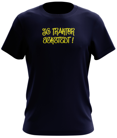 T-Shirt | Logo Grafitti | navy - SG Traktor Eckstedt