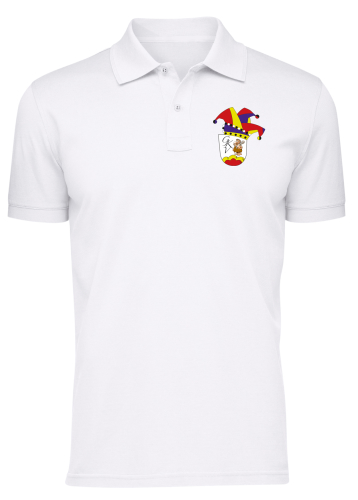 Poloshirt für Herren | weiß | Gleichamberger Karnevalsverein e.V.