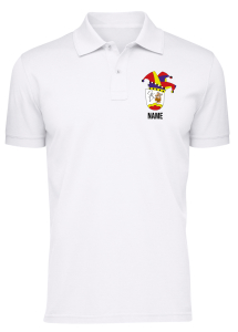 Poloshirt für Herren | weiß | Gleichamberger Karnevalsverein e.V.