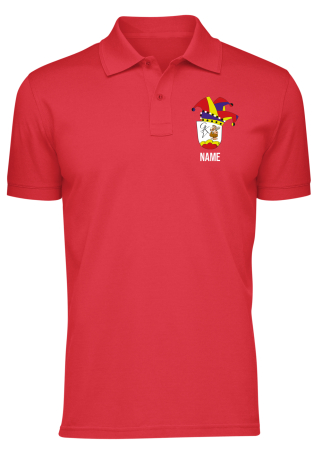 Poloshirt für Herren | rot | Gleichamberger Karnevalsverein e.V.