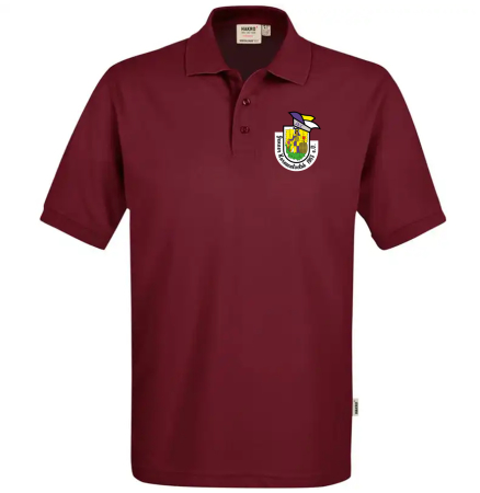 Poloshirt | Hakro | bordeaux | Herren | Jenaer...