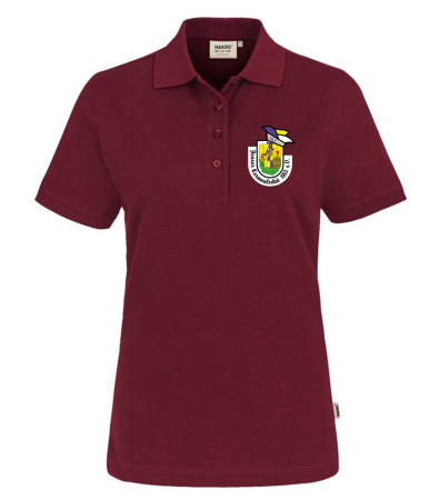 Poloshirt | Hakro | bordeaux | Damen | Jenaer...