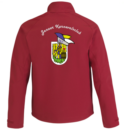 Softshelljacke für Herren | B&C | deep red | Jenaer Karnevalsclub 1953 e.V.