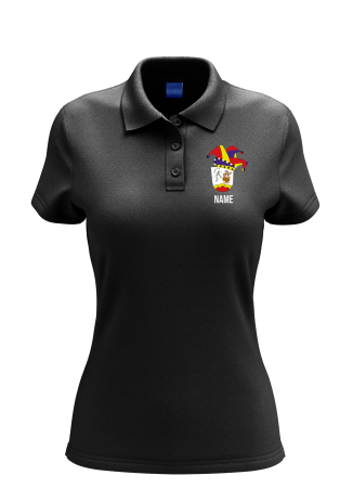 Poloshirt für Damen | schwarz | Gleichamberger Karnevalsverein e.V.