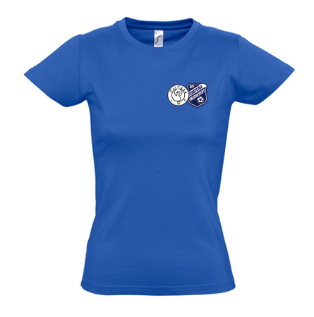 T-Shirt für Damen | Logo klein | blau | SG Fortuna Erfurt/Frienstedt