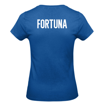 T-Shirt für Damen | Logo klein | blau | SG Fortuna...