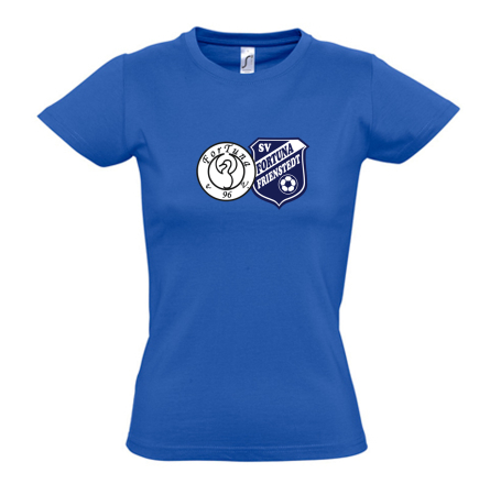 T-Shirt für Damen | Logo groß | blau | SG...