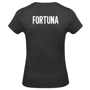 T-Shirt für Damen | Logo klein | schwarz | SG Fortuna Erfurt/Frienstedt