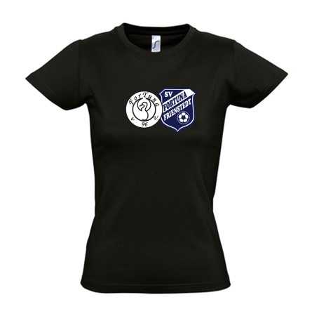 T-Shirt für Damen | Logo groß | schwarz | SG...