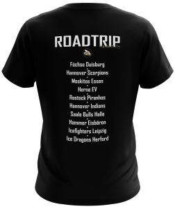 T-Shirt | Tourshirt Roadtrip 24/25 | schwarz | Black Dragons