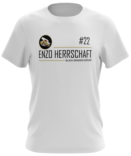 T-Shirt | unisex | Player Shirt 24/25 | weiß | Black Dragons