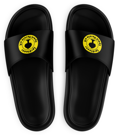 Badeschuhe | Logo | schwarz | Sprötauer SV