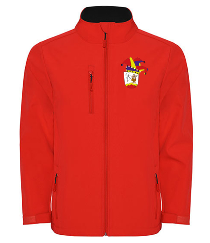 Softshelljacke für Herren | ROLY rot | Gleichamberger Karnevalsverein e.V.