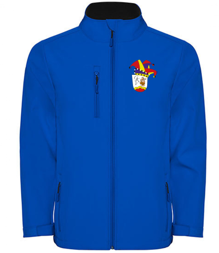 Softshelljacke für Herren | ROLY blau | Gleichamberger Karnevalsverein e.V.