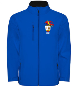 Softshelljacke für Herren | ROLY blau | Gleichamberger Karnevalsverein e.V.