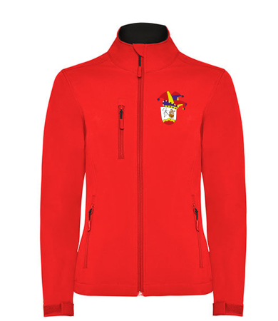 Softshelljacke für Damen | ROLY rot | Gleichamberger Karnevalsverein e.V.