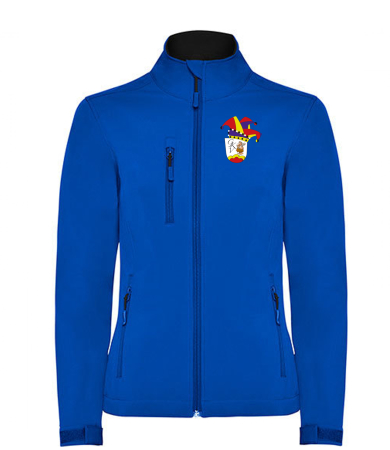 Softshelljacke für Damen | ROLY blau | Gleichamberger Karnevalsverein e.V.