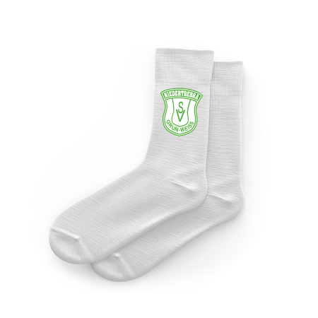 Socken | Unisex | weiss | SV Grün-Weiß...