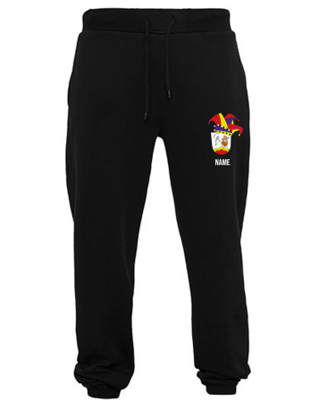 Sweatpants für Herren | Built your Brand, schwarz | Gleichamberger Karnevalsverein e.V.