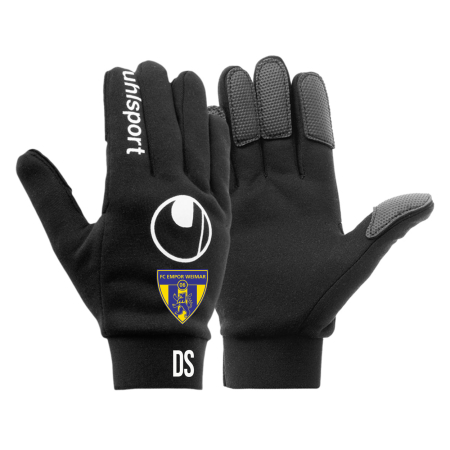 Feldspielerhandschuhe | Uhlsport | schwarz - FC Empor...