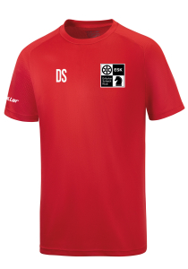 Basic T-Shirt | Saller | rot - Erfurter Schachklub