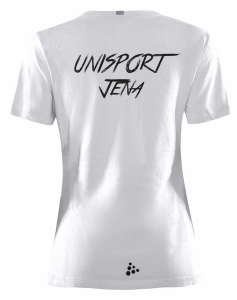 T-Shirt für Damen | CRAFT | Comm. Mix | white | USV Jena Unisport