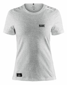 T-Shirt für Damen | CRAFT | Comm. Mix | grey melange - Unisport Jena