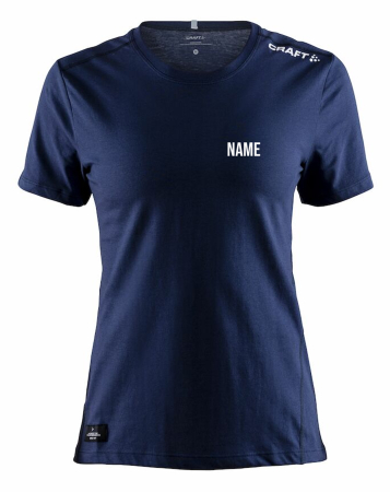 T-Shirt für Damen | CRAFT | Comm. Mix | navy - Unisport Jena