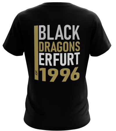 T-Shirt | unisex | 1966 | schwarz | Black Dragons