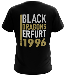 T-Shirt | unisex | 1996 | schwarz | Black Dragons