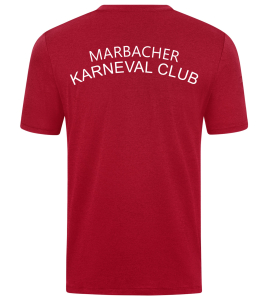 T-Shirt für Herren | JAKO Pro Casual rot | Marbacher Karneval Club e.V.