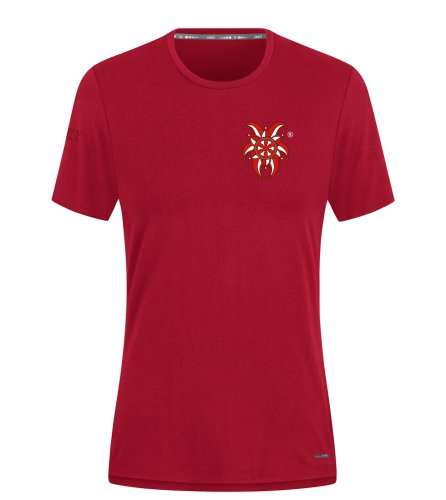 T-Shirt für Damen | JAKO Pro Casual rot | Marbacher Karneval Club e.V.