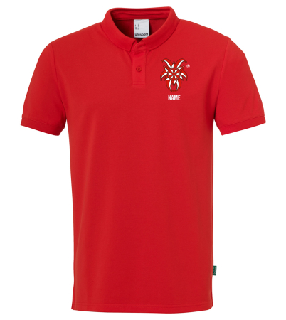 Poloshirt für Kinder/Herren | Uhlsport Essential Prime, rot | Marbacher Karneval Club e.V.