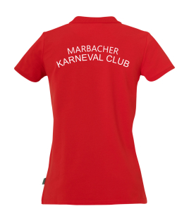 Poloshirt für Damen | Uhlsport Essential Prime, rot | Marbacher Karneval Club e.V.