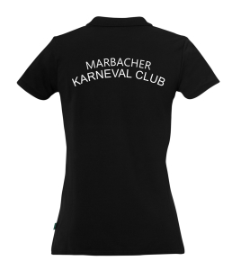 Poloshirt für Damen | Uhlsport Essential Prime, schwarz | Marbacher Karneval Club e.V.