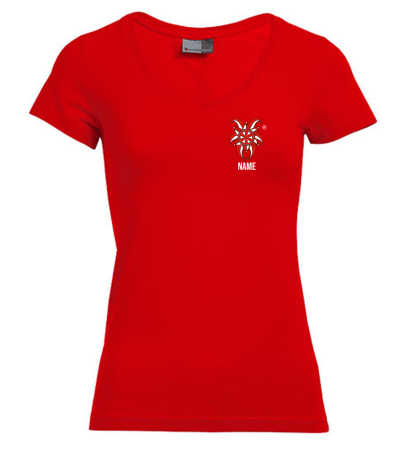 T-Shirt für Damen |Slim-Fit V-Neck | Marbacher Karneval Club e.V.