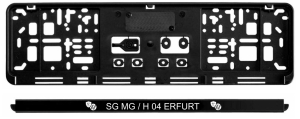 Kennzeichenhalter - SG Mediengroup/Harz 04