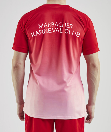 Trainingsshirt für Kinder/Herren | CRAFT Fade Control | rot | Marbacher Karneval Verein e.V.